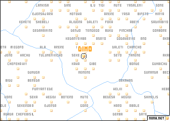 map of Dīmo