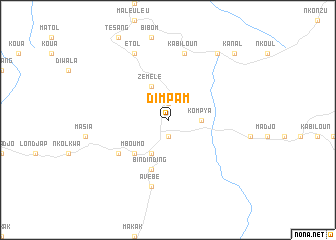 map of Dimpam