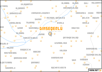 map of Dīm Seqerlū