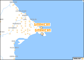 map of Dinahican