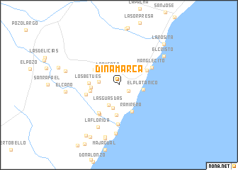 map of Dinamarca