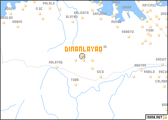 map of Dinanlayao