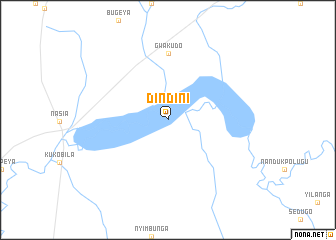 map of Dindini