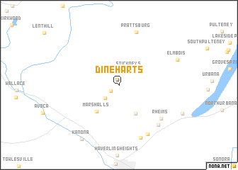 map of Dineharts