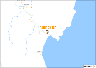 map of Dingalan