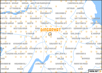 map of Dingār Hāt