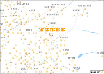 map of Dīnga Tirkana