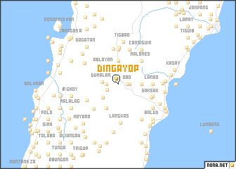 map of Dingayop