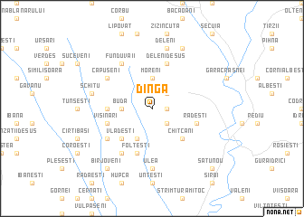 map of Dinga