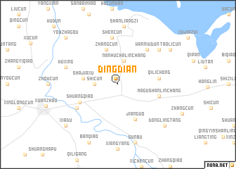 map of Dingdian