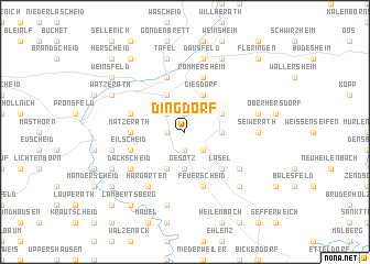 map of Dingdorf