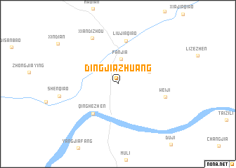 map of Dingjiazhuang