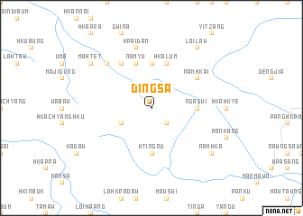 map of Dingsa