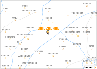 map of Dingzhuang