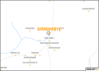 map of Dinnguiraye