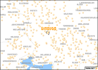 map of Ðinov Do