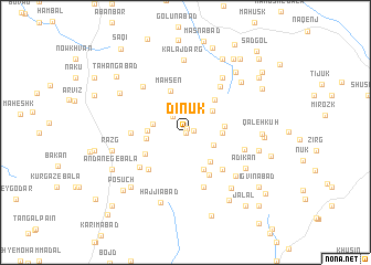 map of Dīnūk
