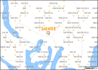 map of Diohine