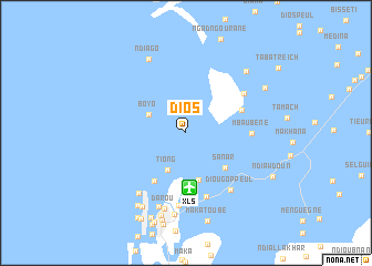 map of Dios