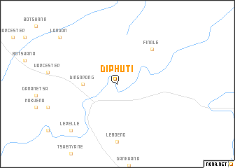 map of Diphuti