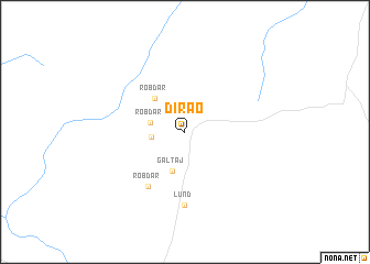 map of Dirao