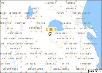 map of Diriá