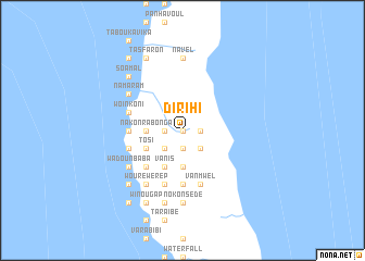 map of Dirihi