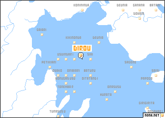 map of Dirou