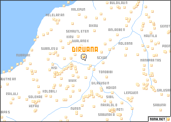 map of Diruana