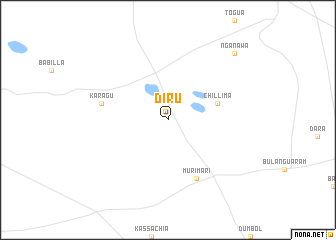 map of Diru
