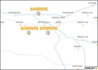 map of Disaneng