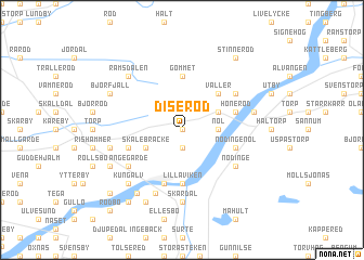 map of Diseröd