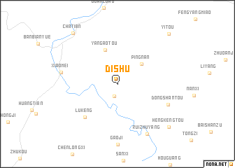 map of Dishu