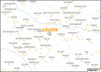 map of Diskara