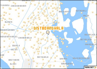 map of Dist Boardwāla