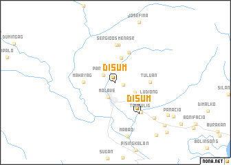 map of Disum