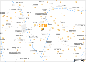 map of Dits\