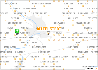 map of Dittelstedt