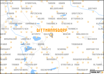 map of Dittmannsdorf