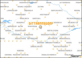 map of Dittmannsdorf