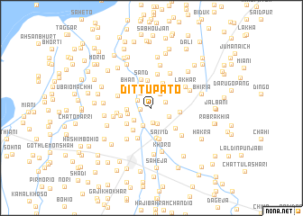 map of Dittu Pāto