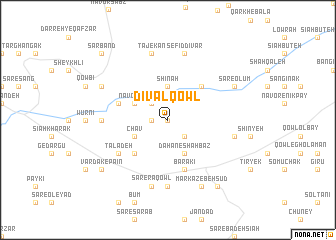 map of Dīvāl Qowl