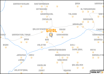map of Dīvāl