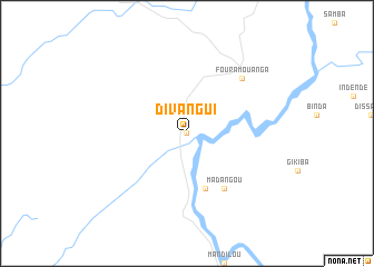 map of Divangui