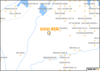 map of Divulanai