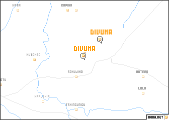map of Divuma