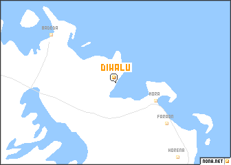map of Dīwalu