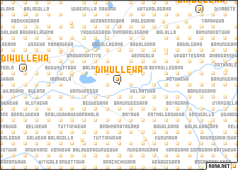 map of Diwullewa