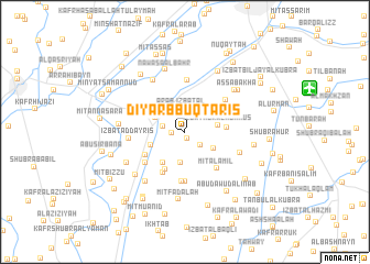map of Diyarb Buqţāris