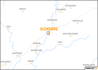 map of Dizhuang